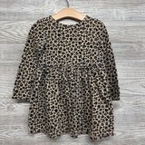 LS Dress Animal Print 4t