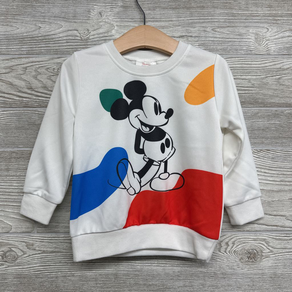French Terry Crewneck Mickey Mouse 3t