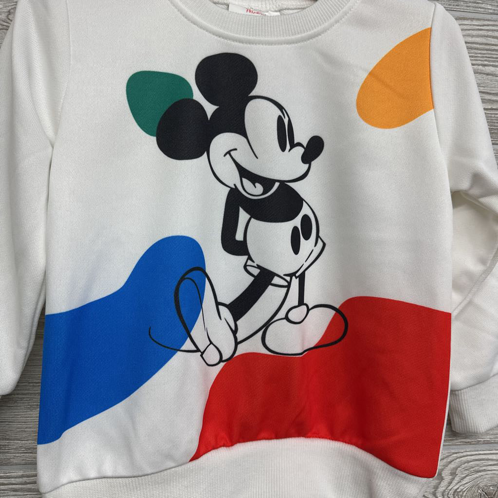 French Terry Crewneck Mickey Mouse 3t