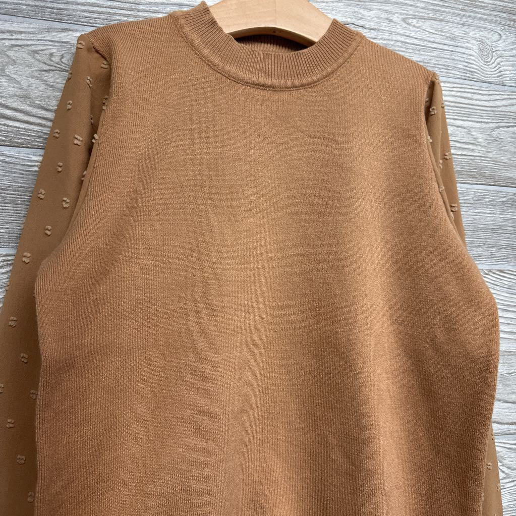 Mock Sweater Textured Sleeves 10