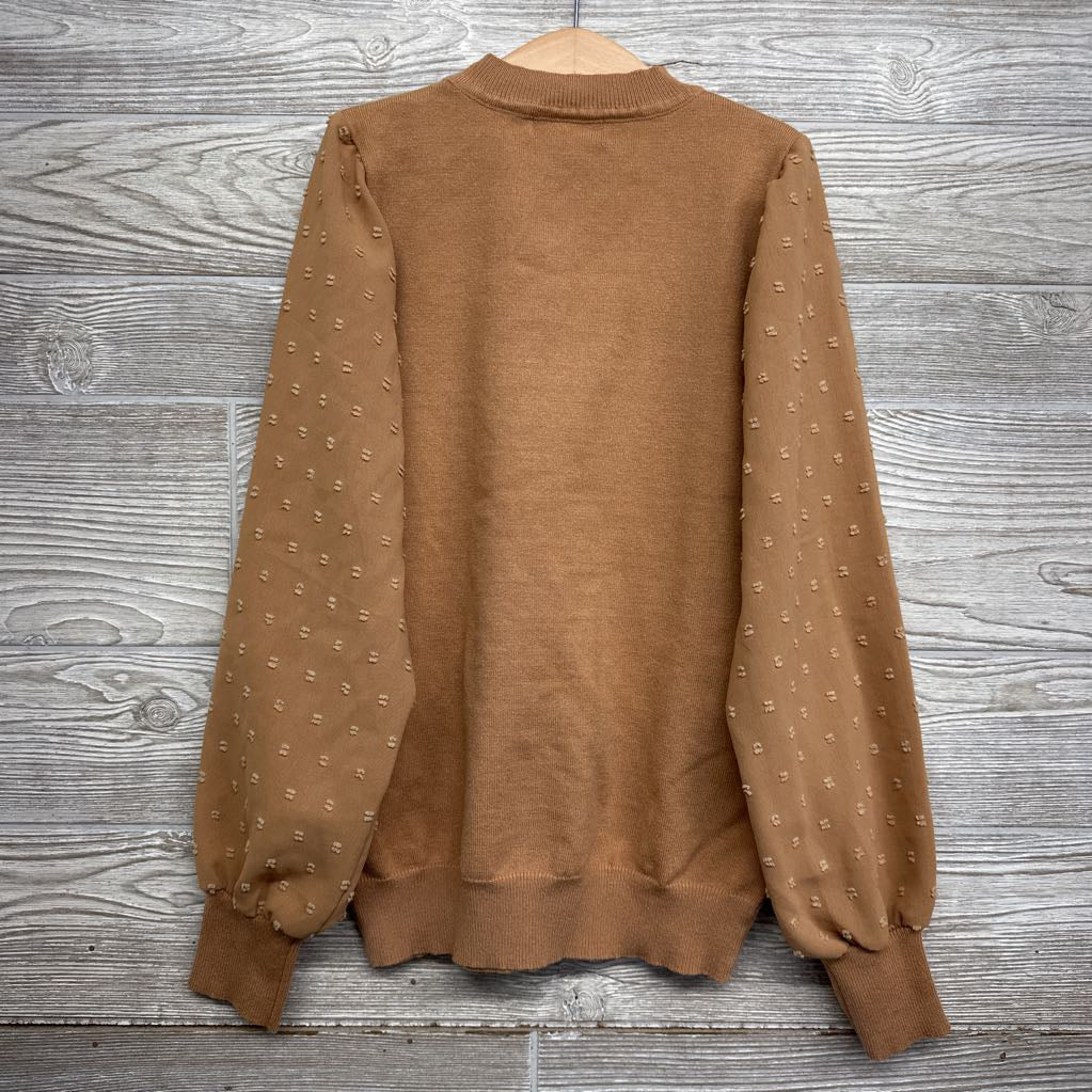 Mock Sweater Textured Sleeves 10