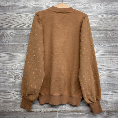 Mock Sweater Textured Sleeves 10