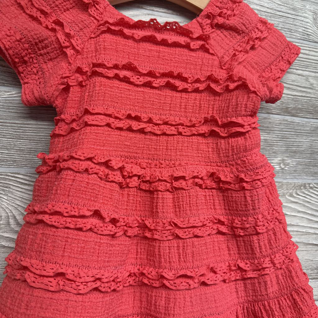 Dress Pointelle Ruffle Dress 18M
