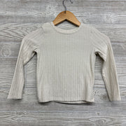 Ribbed LS Shirt Glitter 5t
