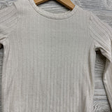 Ribbed LS Shirt Glitter 5t