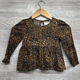 Peplum Shirt Printed 4t