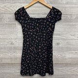 Ribbed Dress Flowers
