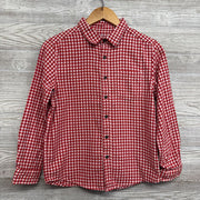 Gingham Button Up Shirt 10-12