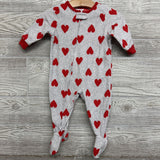 Blanket Sleeper Hearts 6M
