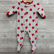 Blanket Sleeper Hearts 6M