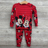 2 Pc Pj Mickey & Minnie 4t