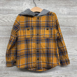 Button Up Plaid Shirt W/ Hood 6