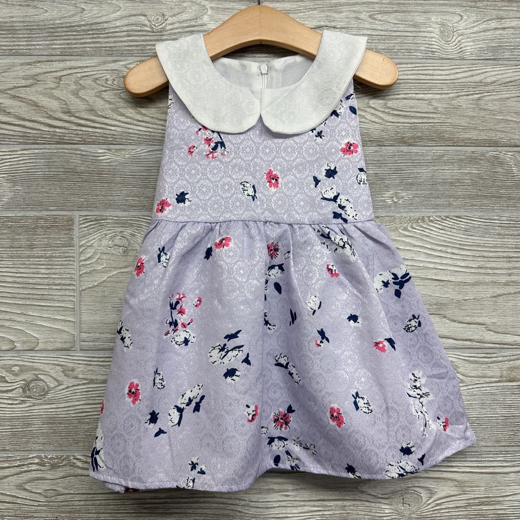 NEW Floral Dress W/ Collar 3