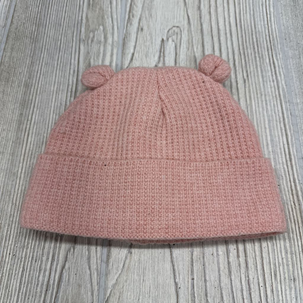 Waffle Knit Bear Ears Winter Hat