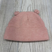 Waffle Knit Bear Ears Winter Hat