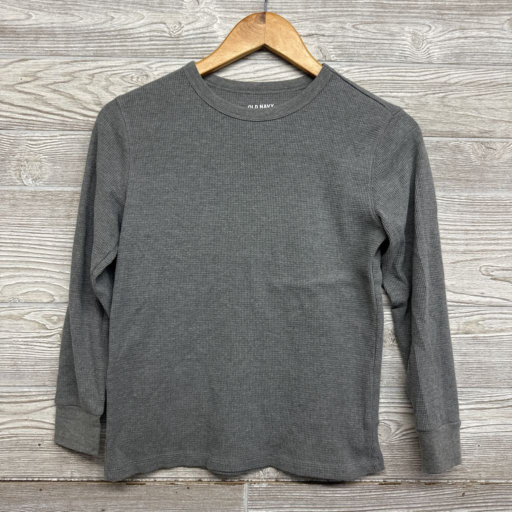 Waffle Knit LS Shirt 10-12