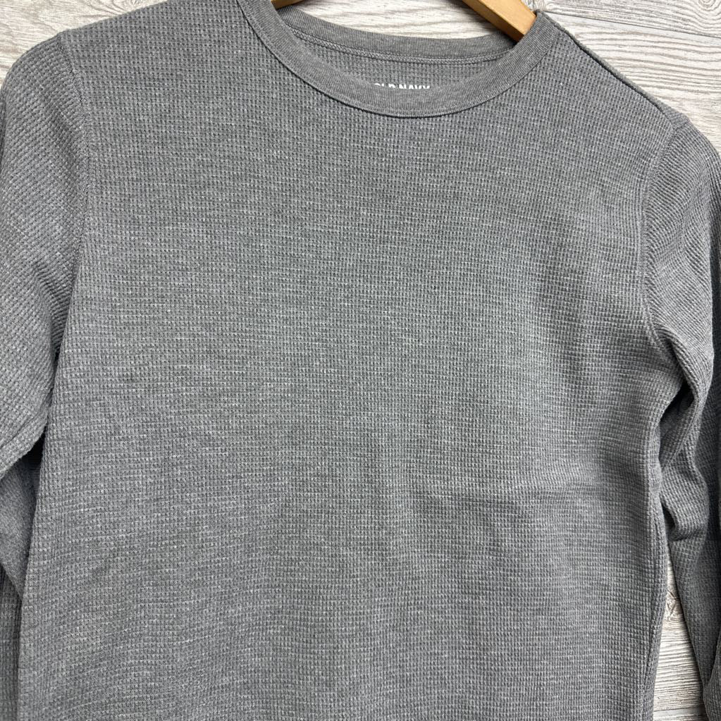 Waffle Knit LS Shirt 10-12