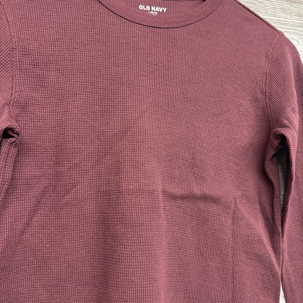Waffle Knit LS Shirt 10-12
