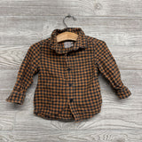 Gingham Button Up Shirt 12M