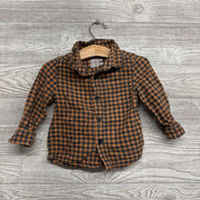 Gingham Button Up Shirt 12M