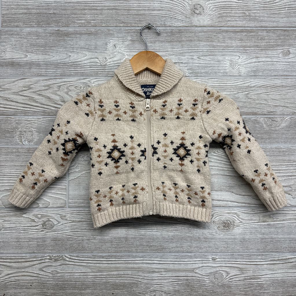 Sweater Jacket Printed 24M