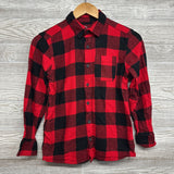 Buffalo Plaid Button Up Shirt 10-12