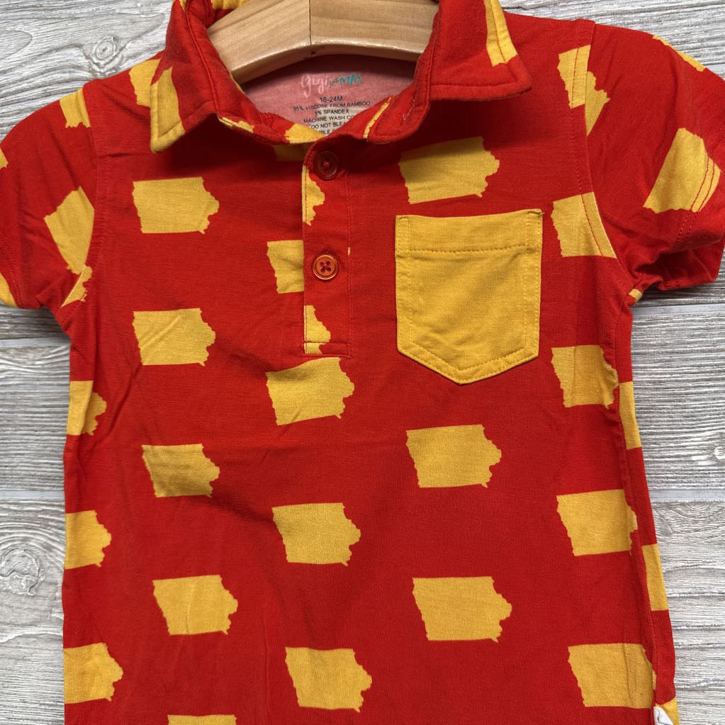 Bamboo Polo Shirt Iowa 18-24M