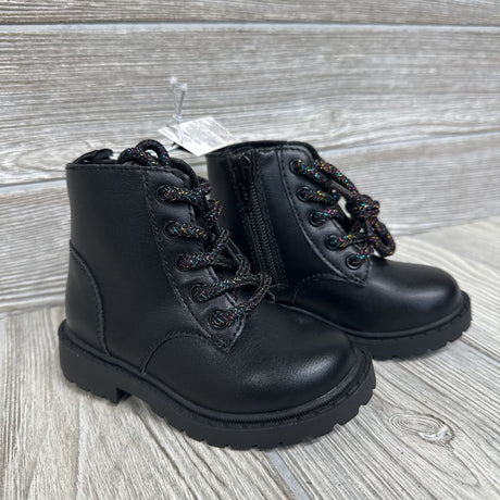 NEW Side Zip Combat Boots 5c