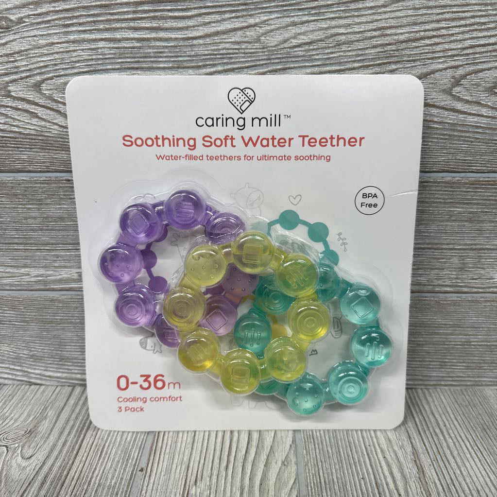 NEW 3 Pk Soothing Teethers