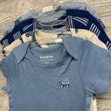NEW 5 Pk Bodysuit Construction 3-6M