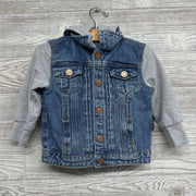 Hooded Denim Jacket 12-18M