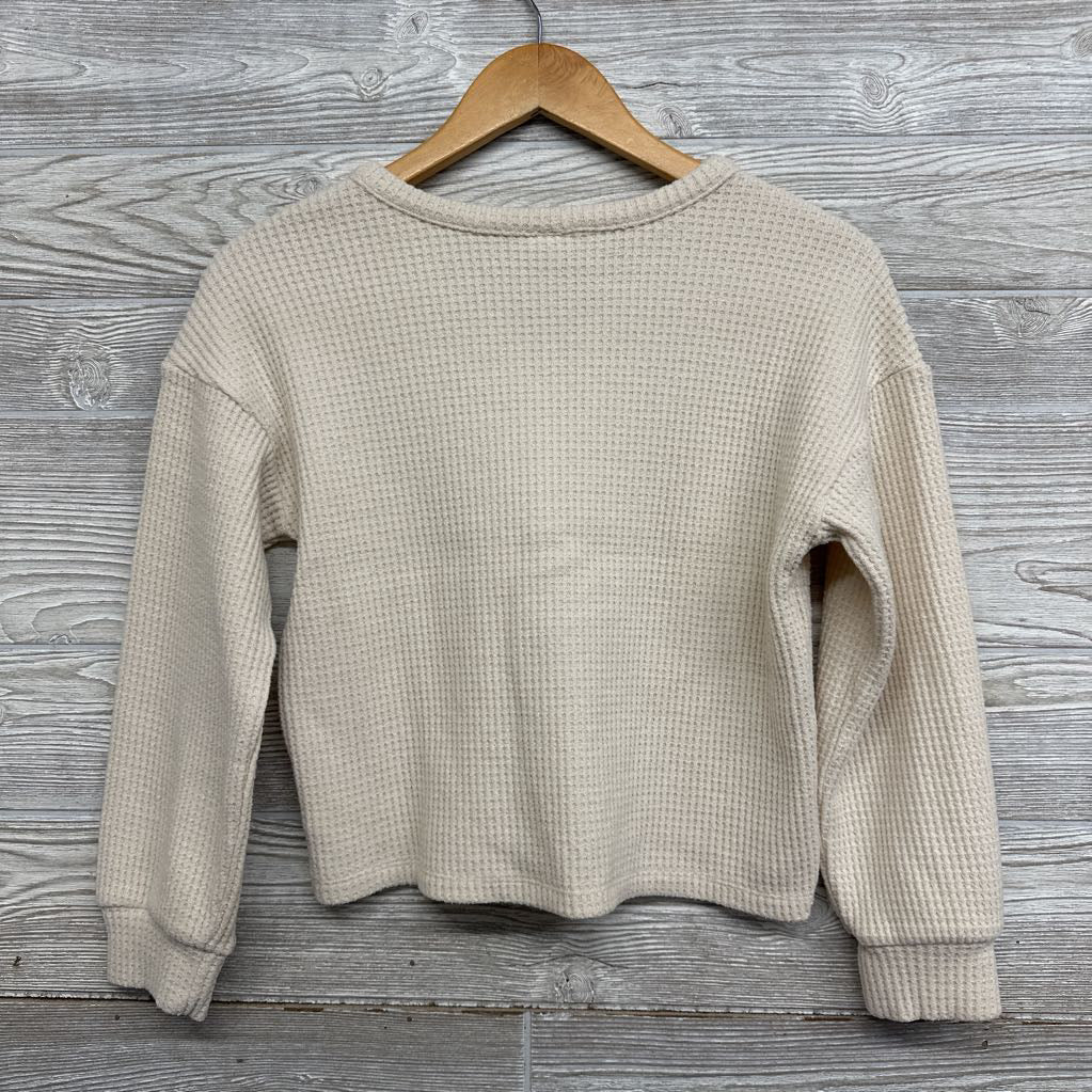 Waffle Knit Pullover 10-12