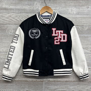Varsity Jacket W/ Embroidery & Patch 10