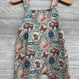 Flare Overalls Howdy, Buffalo 6-12m