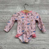 1/4 Zip LS Swimsuit Winnie The Pooh 9M