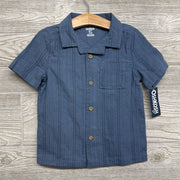 NEW Button Up SS Shirt 3t