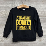 LS Shirt Straight Outta Timeout 3-4