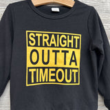 LS Shirt Straight Outta Timeout 3-4