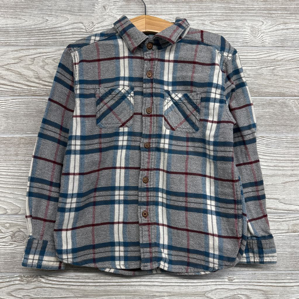 Flannel Button Up Shirt 6