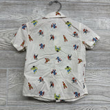 SS Button Up Shirt Avengers 12M