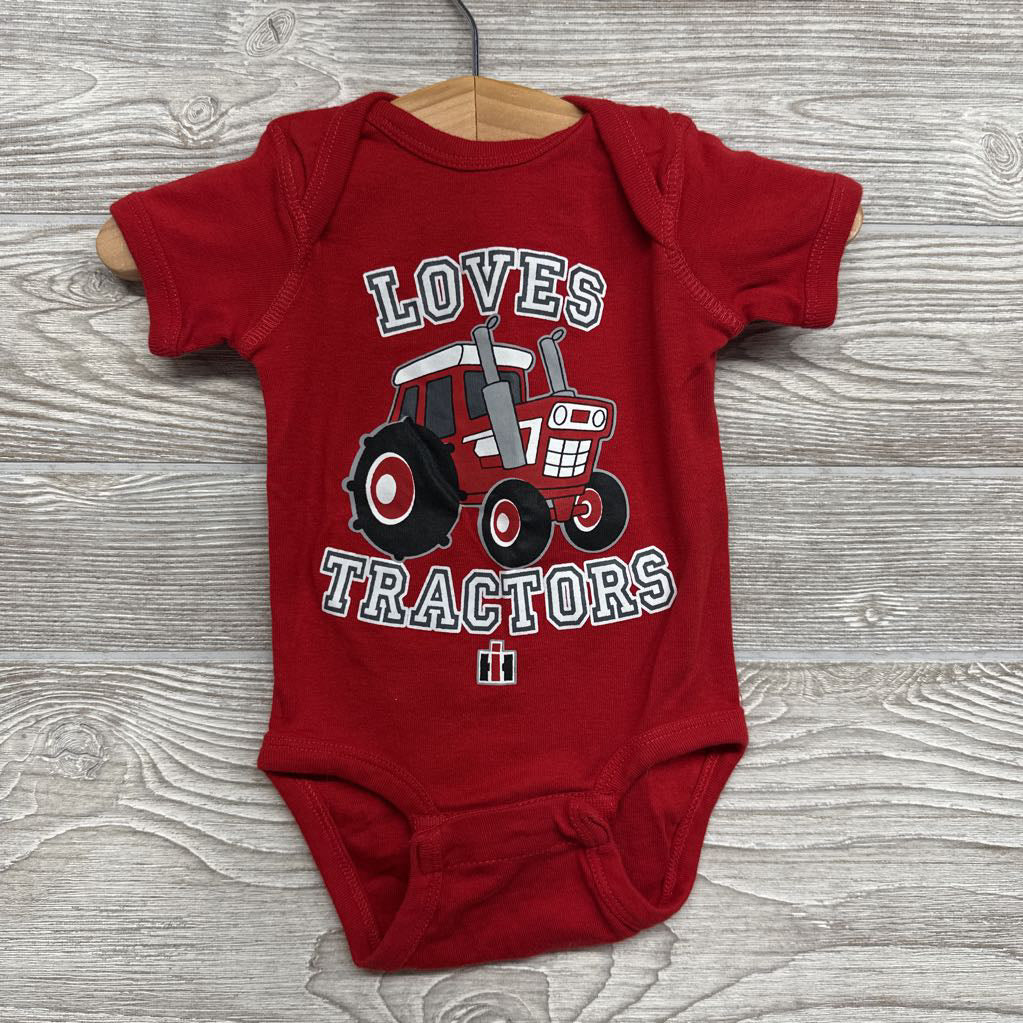 Bodysuit Loves Tractors 6M