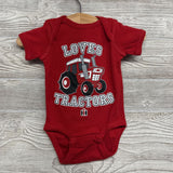 Bodysuit Loves Tractors 6M
