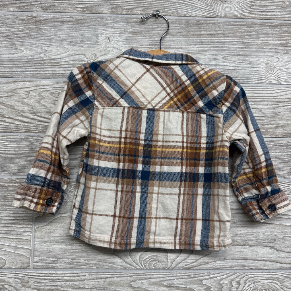 Plaid Button Up Shirt 18M