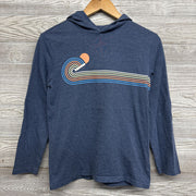 LS Shirt Striped Waves 10-12