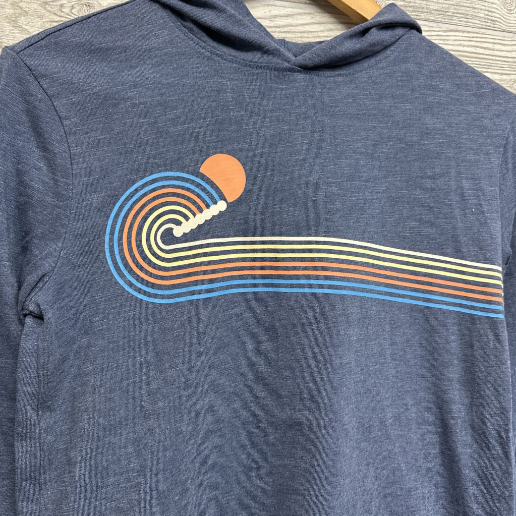 LS Shirt Striped Waves 10-12