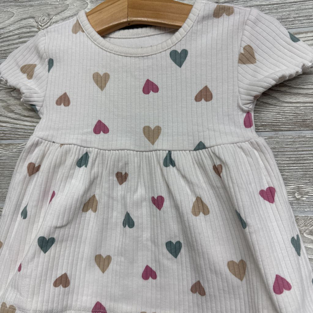 Ribbed Shirt Hearts 18M