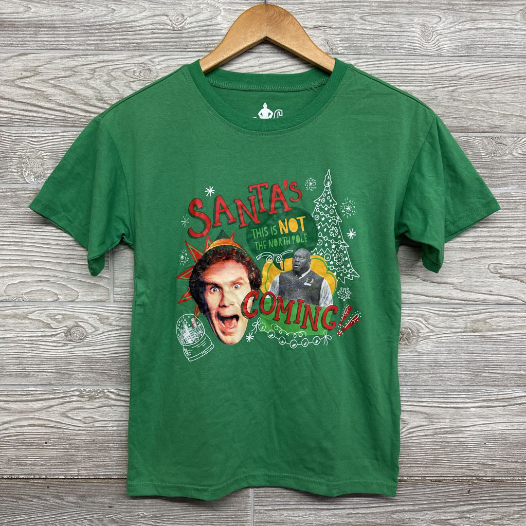 Shirt Santa's Coming 10-12