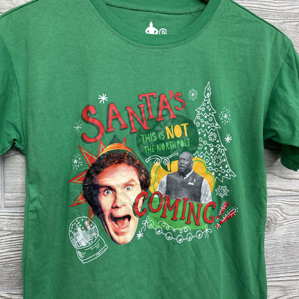 Shirt Santa's Coming 10-12