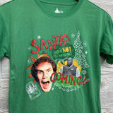 Shirt Santa's Coming 10-12