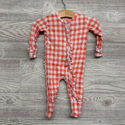 Bamboo Gingham Ruffle Outfit 3M